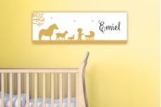 Jongen met kinderwagen Jongen met kinderwagen